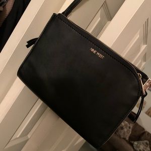 Nine West black cross body bag